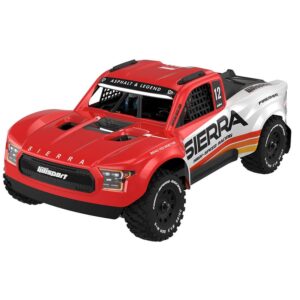 UDI UDI-UD1203R RC 1/12 SIERRA 4WD SHORT COURSE TRUCK B/LESS RTR - RED