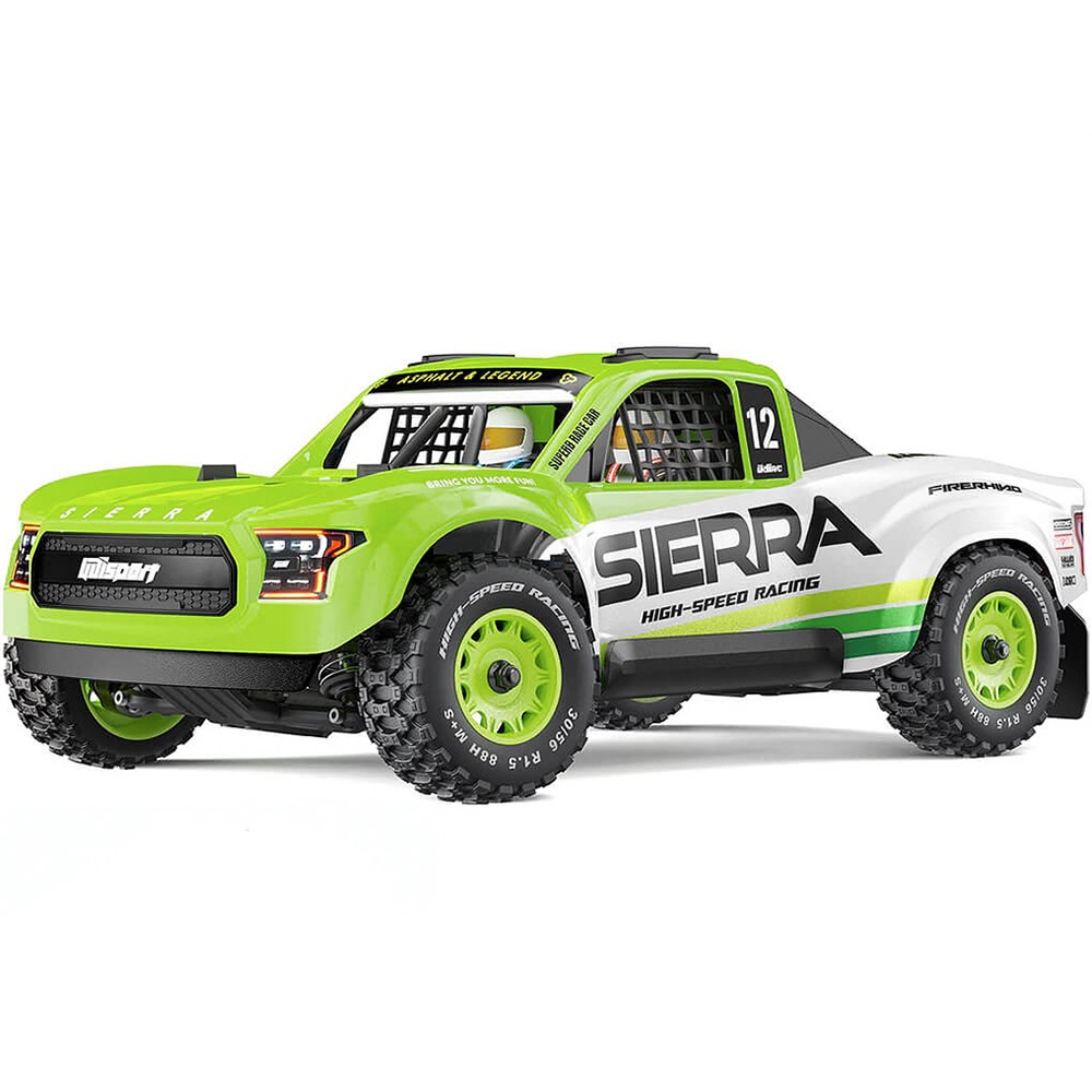 UDI UDI-UD1203PG RC 1/12 SIERRA 4WD SHORT COURSE TRUCK PRO RTR - GREEN