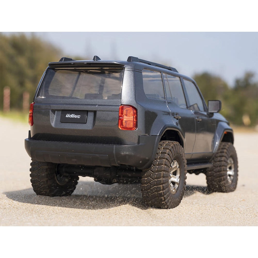 UDI UCX1802PROG RC UCX18 TOYOTA PRADO 1/18 CRAWLER RTR BRUSHLESS - GREY - Image 5