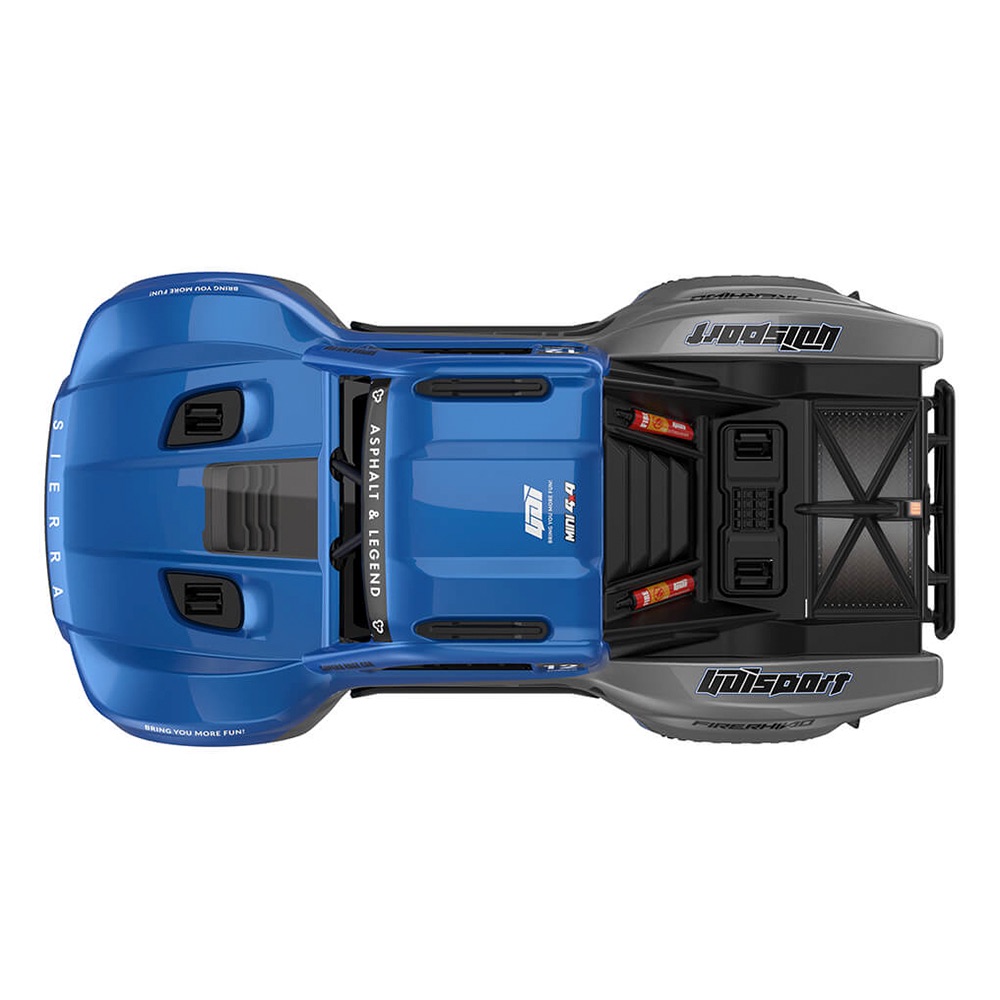 UDI UDI-UD1203B RC 1/12 SIERRA 4WD SHORT COURSE TRUCK B/LESS RTR - BLUE - Image 5