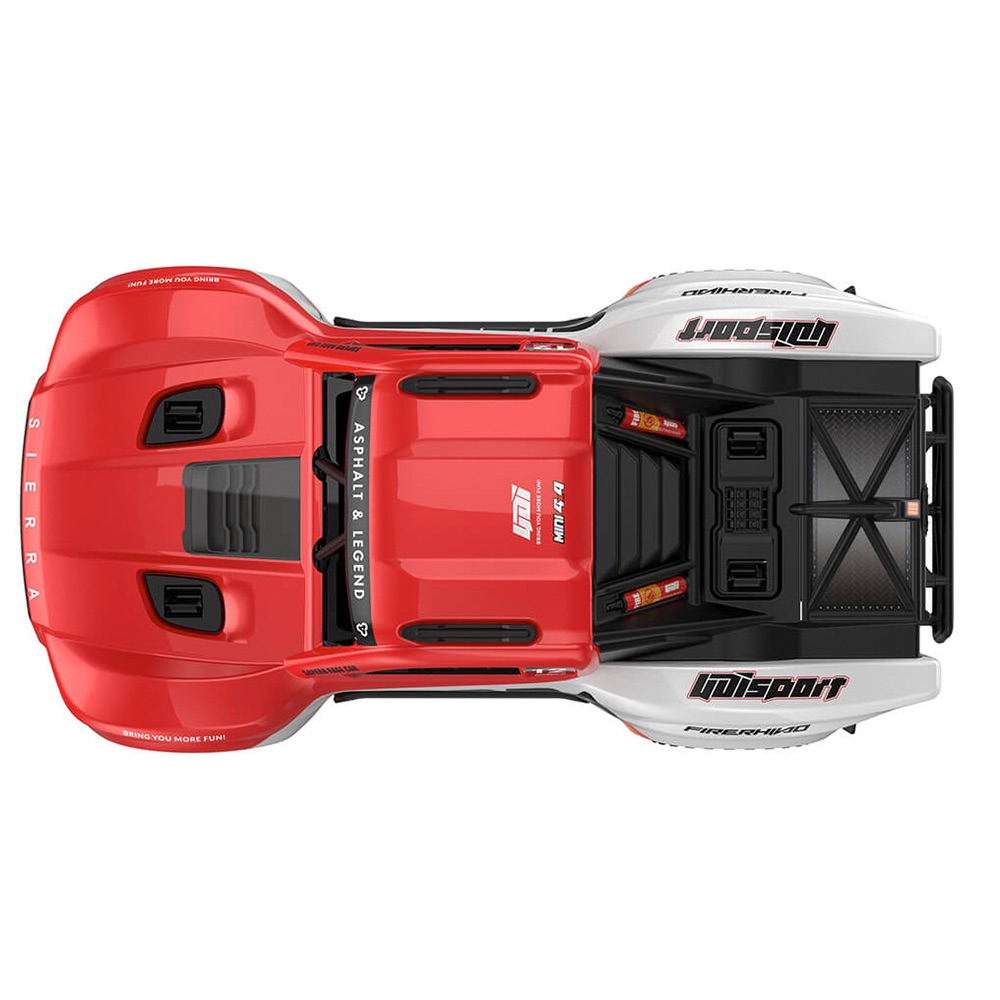UDI UDI-UD1203R RC 1/12 SIERRA 4WD SHORT COURSE TRUCK B/LESS RTR - RED - Image 5