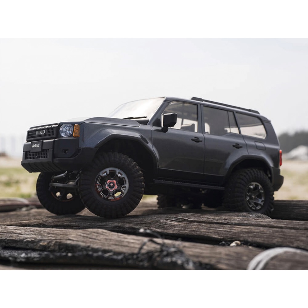 UDI UCX1802PROG RC UCX18 TOYOTA PRADO 1/18 CRAWLER RTR BRUSHLESS - GREY - Image 4