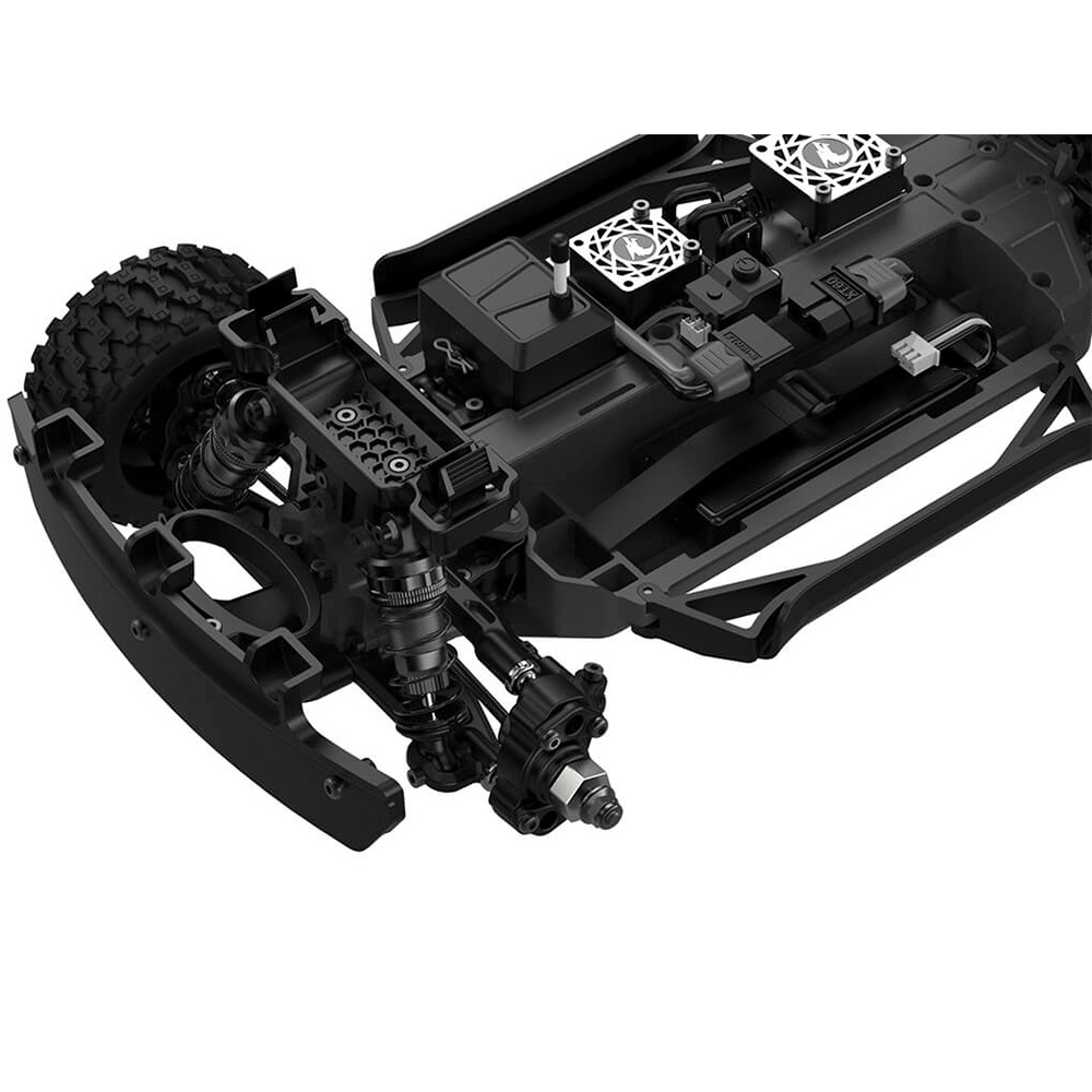 UDI UDI-UD1203R RC 1/12 SIERRA 4WD SHORT COURSE TRUCK B/LESS RTR - RED - Image 3