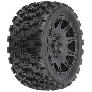 Proline PRO10198-11 1/6 Badlands MX57 Front/Rear 5.7" Tires Mounted on Raid 8x48