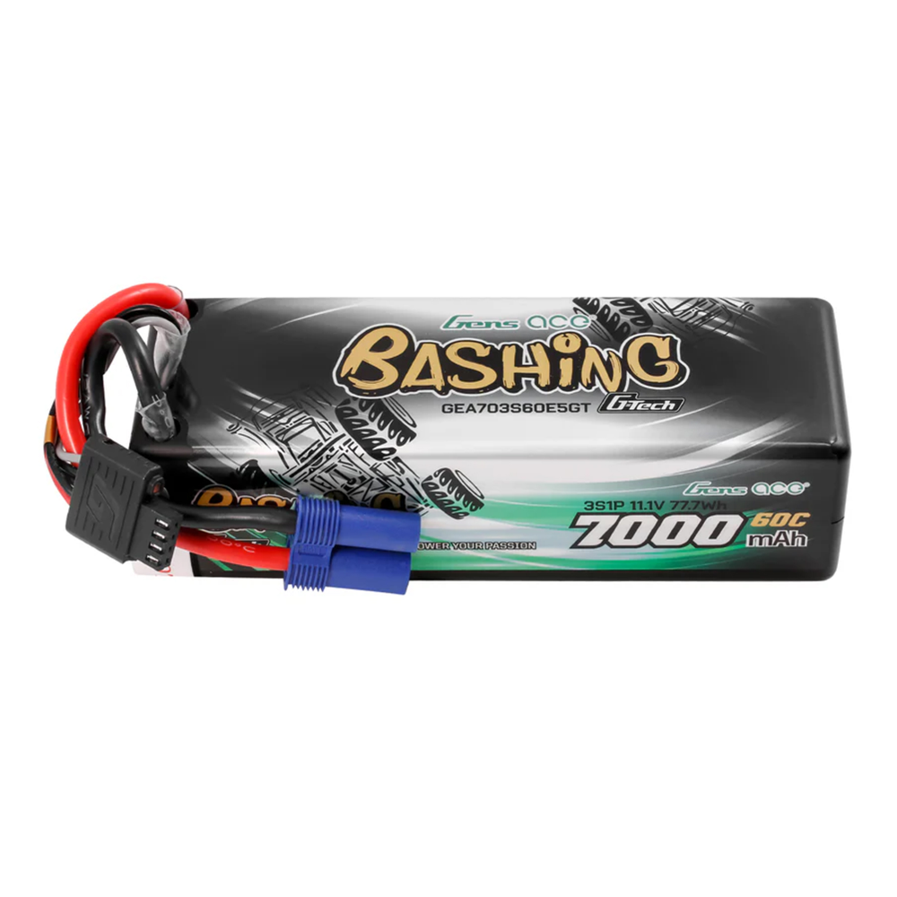 Gens Ace GTC3S7000-60E5 Li-Po Car G-Tech 3S 11.1V 7000mAh 60C Bashing with EC5 - Image 4