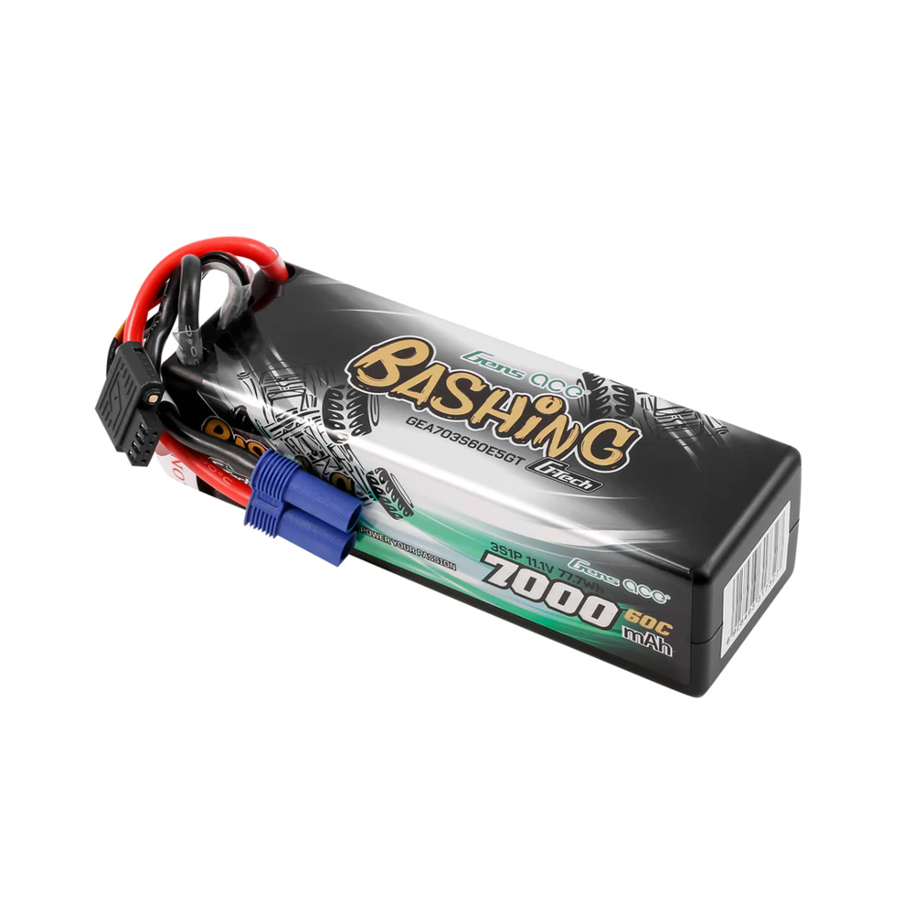 Gens Ace GTC3S7000-60E5 Li-Po Car G-Tech 3S 11.1V 7000mAh 60C Bashing with EC5 - Image 5