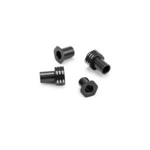 JConcepts JC5196-2 RC10B7 Caster Hat Bushings 0/3mm - Black