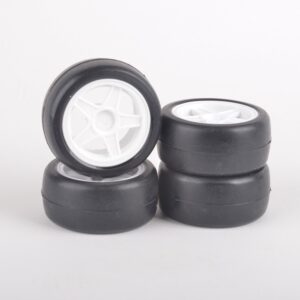 Rush RU1074 Mini Tyres 28 Round Pre-Glued (4pcs)