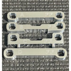 Factory Foote FFB84ABCDB B84 A,B,C,D Blocks for B74 Arms No Anodize