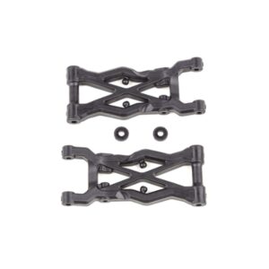 Team Associated AS91874 B6.3 FT 75MM REAR SUSPENSION ARMS CARBON FIBRE