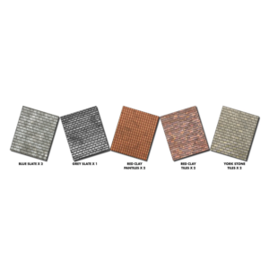 Metcalfe M0061 00/H0 Scale Roofing Tiles