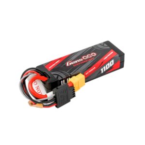 Gens Ace GTC3S1100-60X6 Li-Po Car Hard Case G-Tech 3S 11.1V 1100mAh 60C with XT60