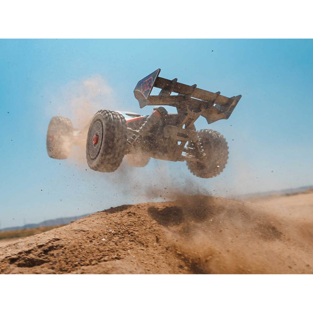 Arrma ARA4306V4T3 1/8 TYPHON 223S BLX 4X4 Buggy RTR with DSC Red - Image 10