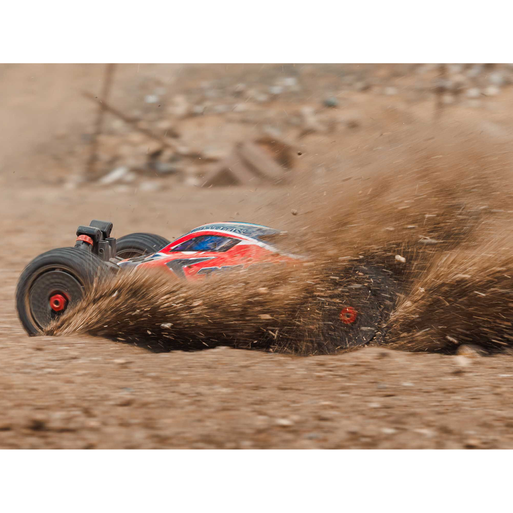 Arrma ARA4306V4T3 1/8 TYPHON 223S BLX 4X4 Buggy RTR with DSC Red - Image 12