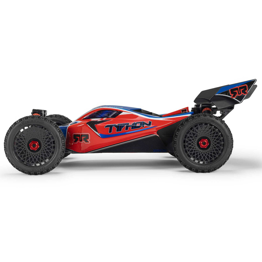 Arrma ARA4306V4T3 1/8 TYPHON 223S BLX 4X4 Buggy RTR with DSC Red - Image 5