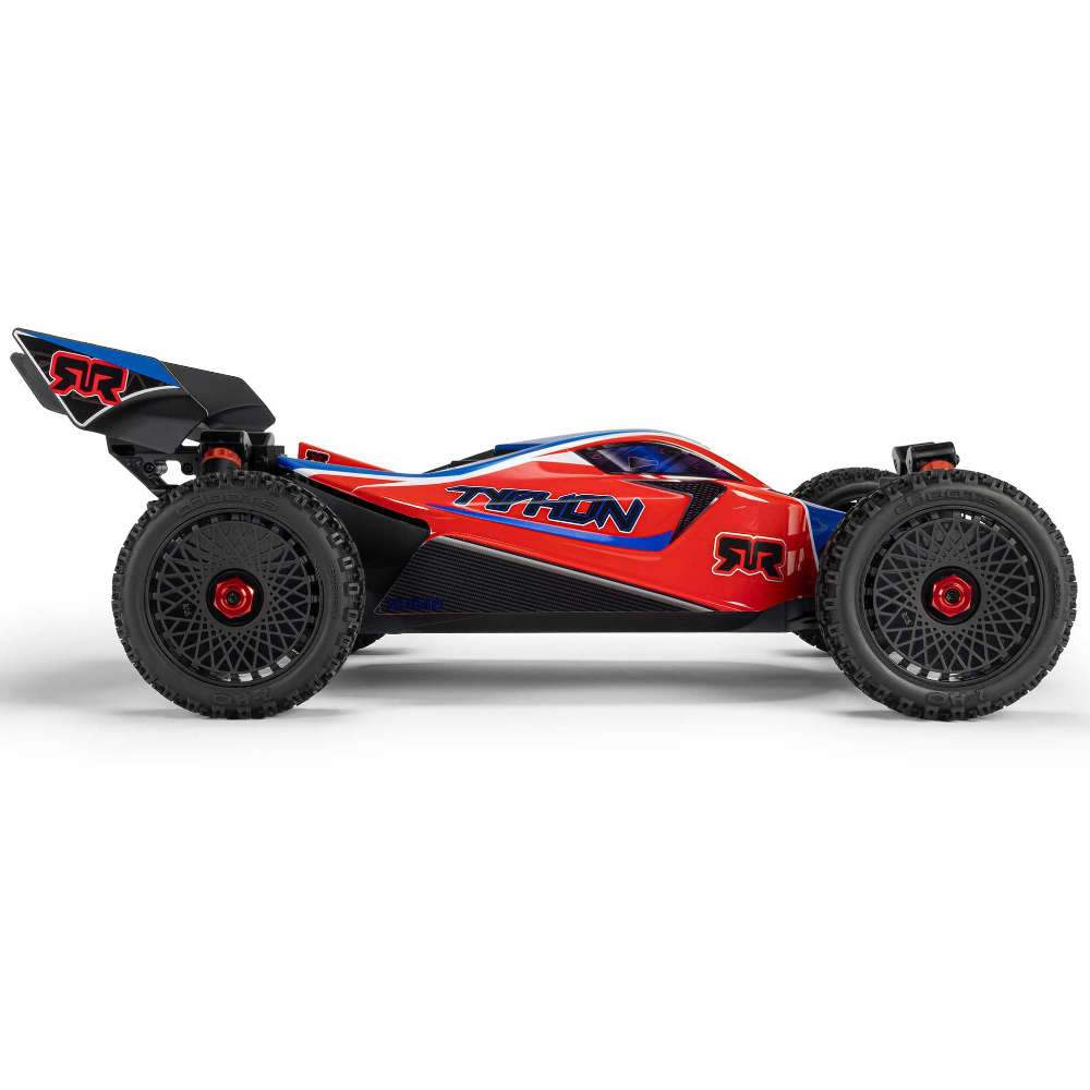 Arrma ARA4306V4T3 1/8 TYPHON 223S BLX 4X4 Buggy RTR with DSC Red - Image 7